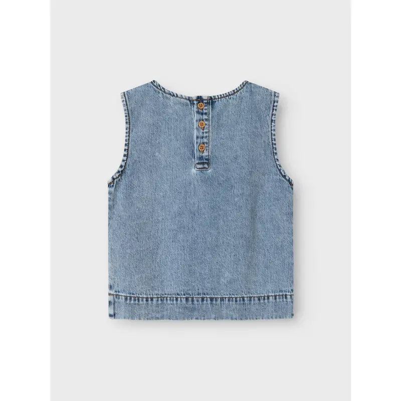Name It Medium Blue Denim Amelia Denim Top 4