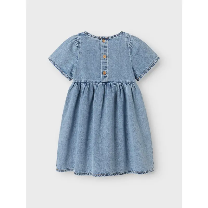 Name It Medium Blue Denim Gemma Loose Denim Kjole 5