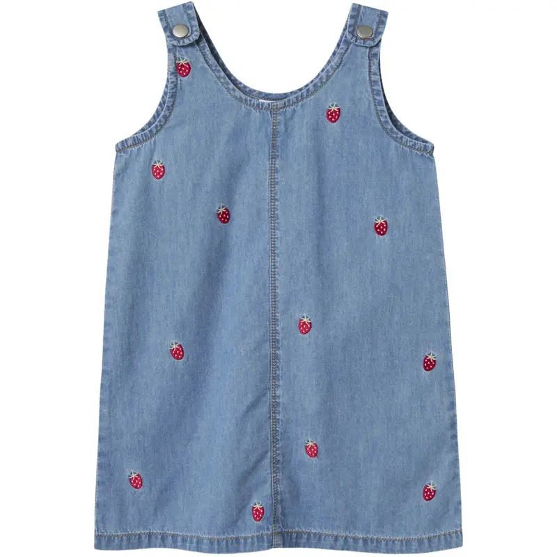 Name It Medium Blue Denim Lyda Denim Spencer Kjole 1