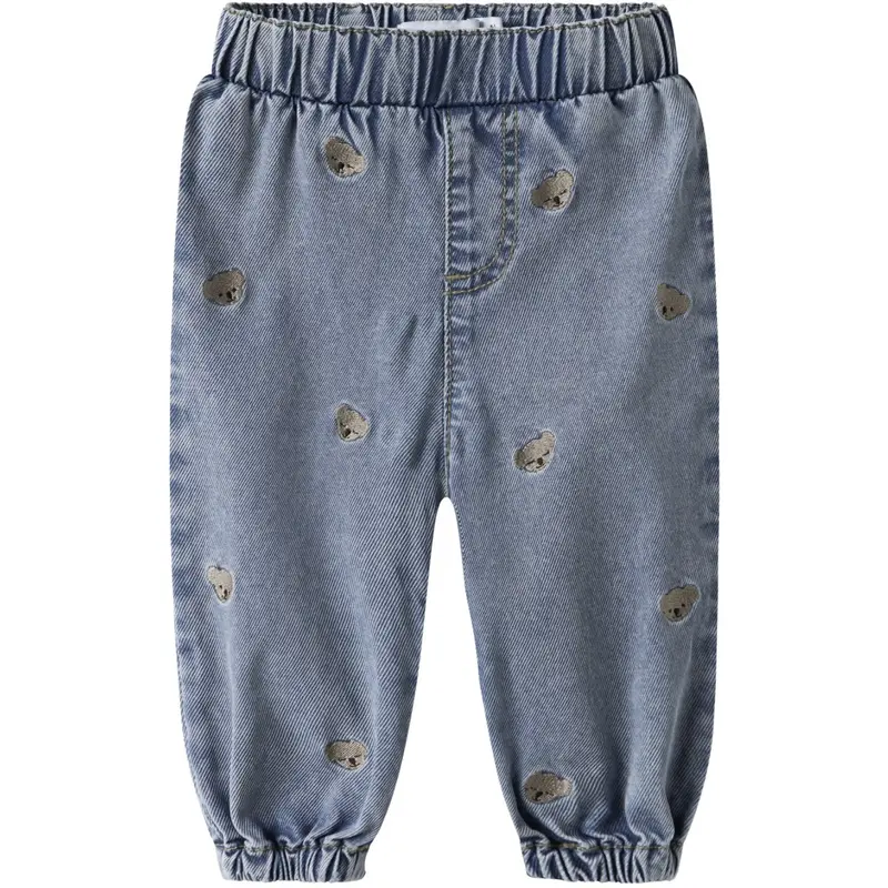Name It Medium Blue Denim Nbmben Baggy R Emb Jeans 4816-Yb B 1