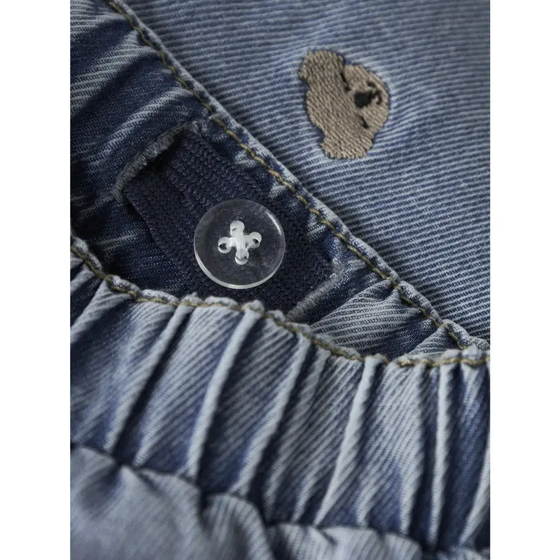 Name It Medium Blue Denim Nbmben Baggy R Emb Jeans 4816-Yb B 2