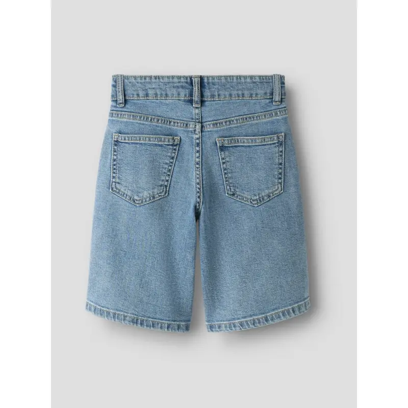 Name It Medium Blue Denim Nkfrose Hw L Dnm Rhine Shorts 2277-Bc 4