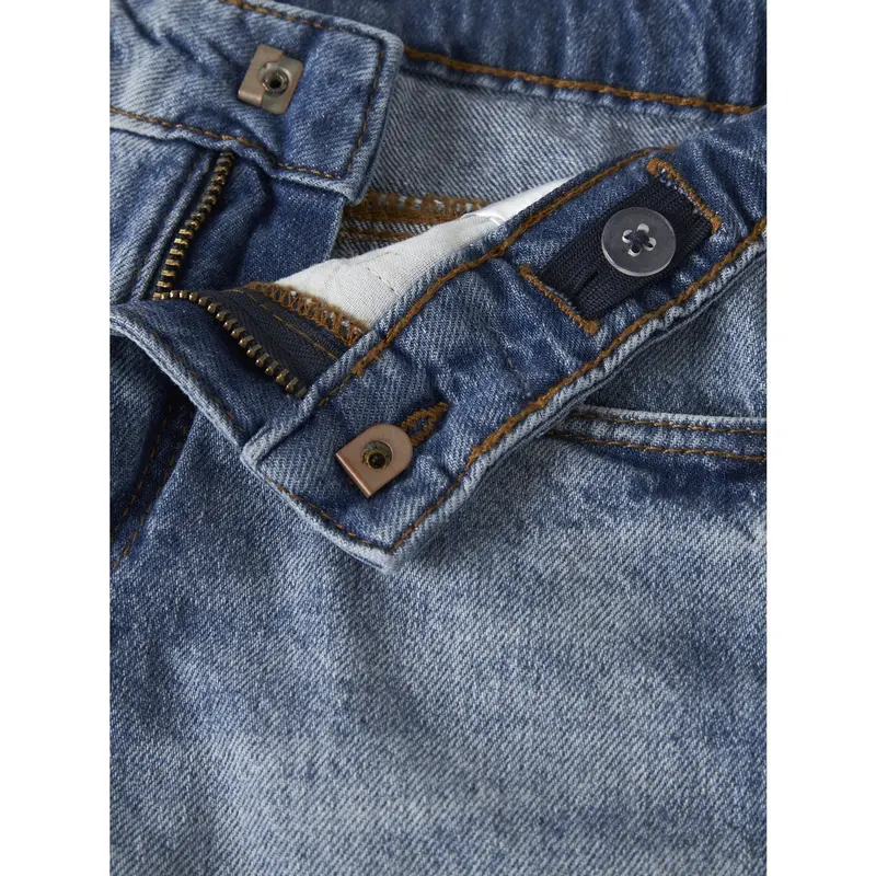 Name It Medium Blue Denim Nkfrose Mor Dnm Shorts 1141-Mj Noos 5