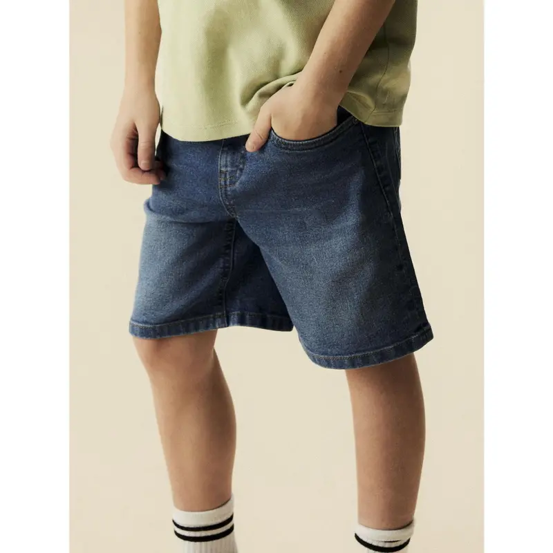 Name It Medium Blue Denim Nkmryan St Dnm Shorts 1080-Dt Tb 3