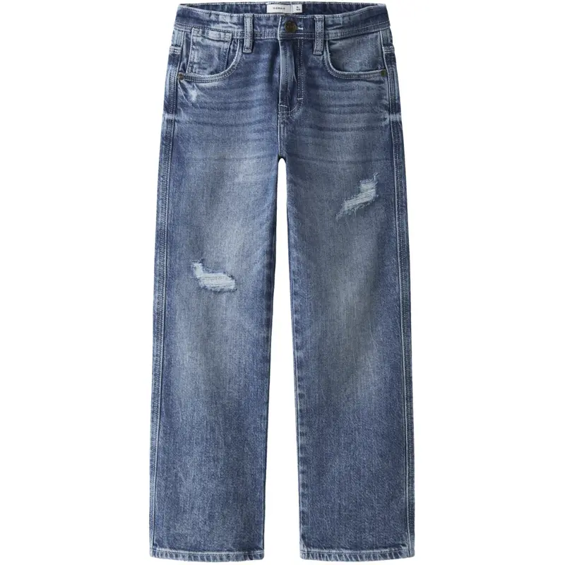 Name It Medium Blue Denim Nkmryan Straight Jeans 8050-Az Noos 1