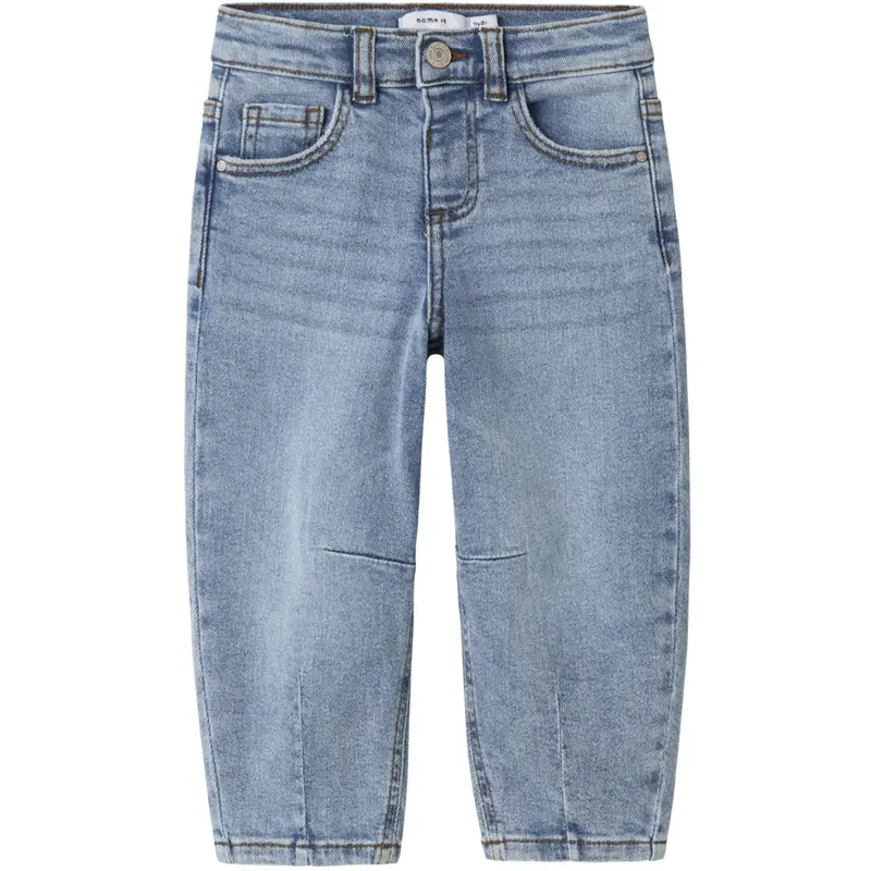 Name It Medium Blue Denim Nmfbella Balloon Jeans 2441-Sm Noos 1