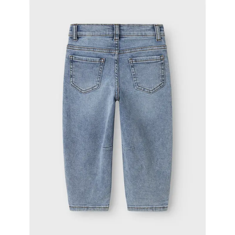 Name It Medium Blue Denim Nmfbella Balloon Jeans 2441-Sm Noos 4