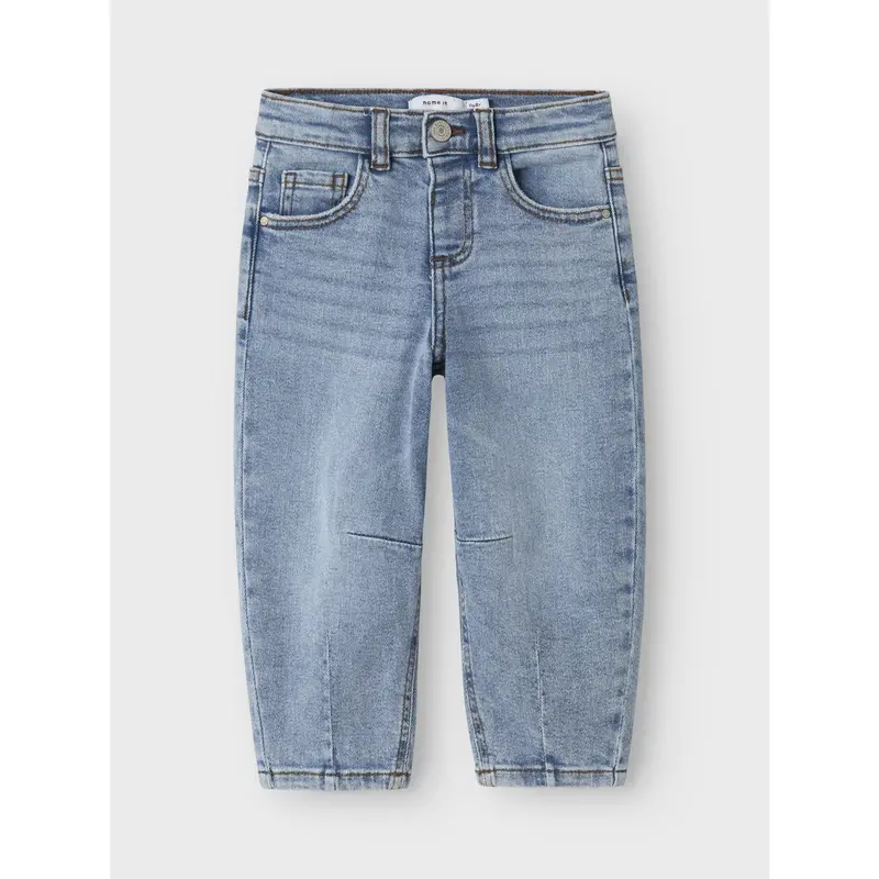 Name It Medium Blue Denim Nmfbella Balloon Jeans 2441-Sm Noos 5