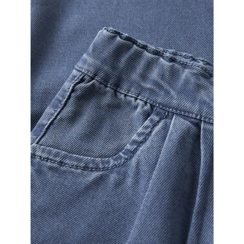 Name It Medium Blue Denim Nmfbella Wide Pull Up Jeans 2533-Yb T 2