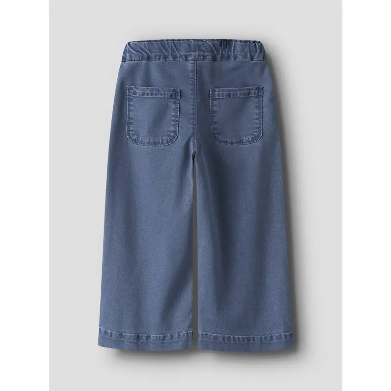 Name It Medium Blue Denim Nmfbella Wide Pull Up Jeans 2533-Yb T 4