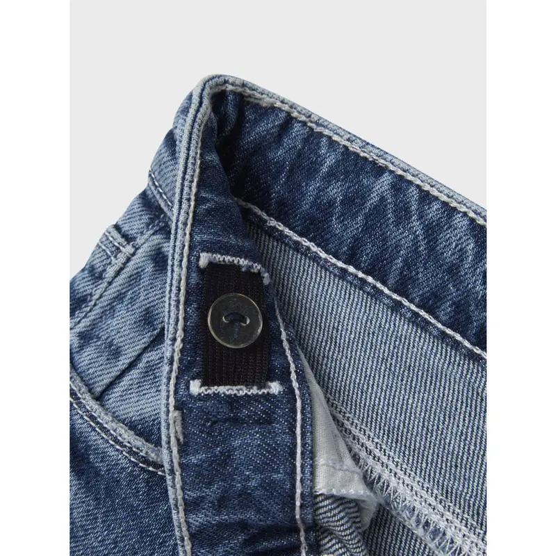 Name It Medium Blue Denim Nmfrose Straight Fold Jeans 4224-Az Noos 4