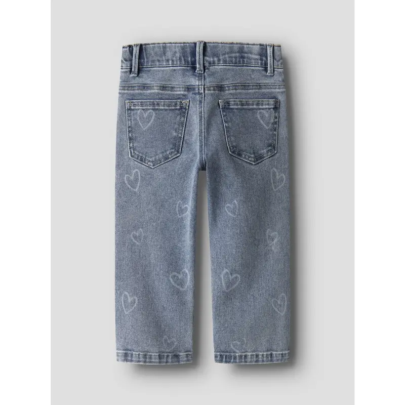Name It Medium Blue Denim Nmfrose Straight Laser Jeans 2583-Gy B 3