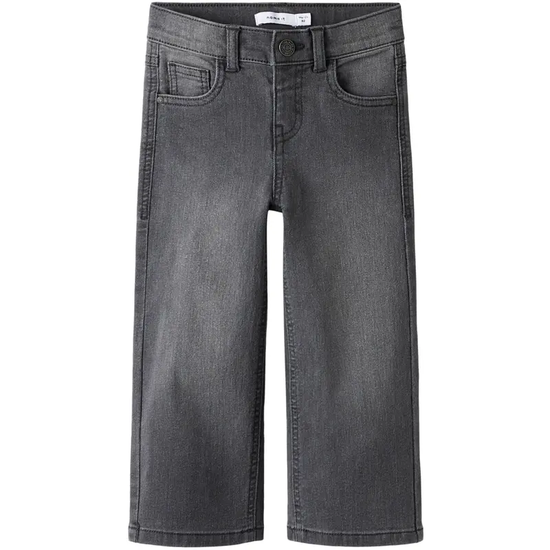 Name It Medium Grey Denim Nmfrose Wide Jeans 1061-Dt Tb 1