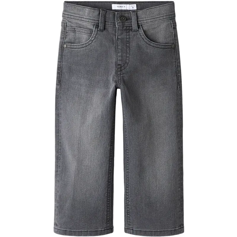 Name It Medium Grey Denim Nmmryan Straight Jeans 1061-Dt Tb 1