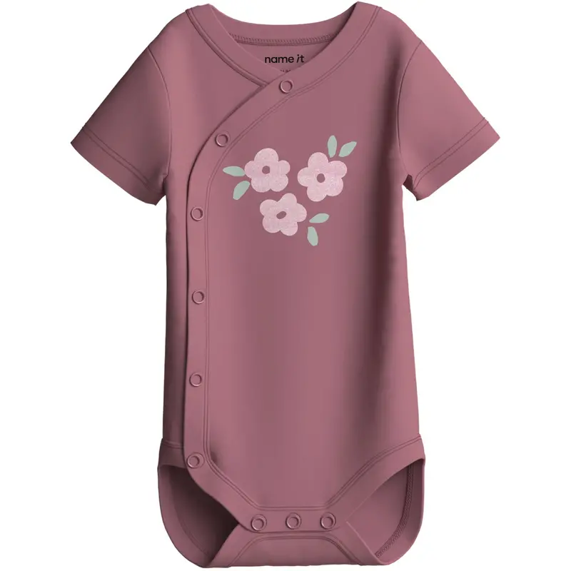 Name It Mesa Rose Flowers Nbfvubie Ss Slå-Om Body 1