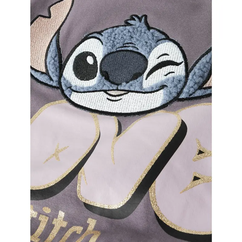 Name It Moonscape Nmfola Stitch Sweat Bru Wdi 2