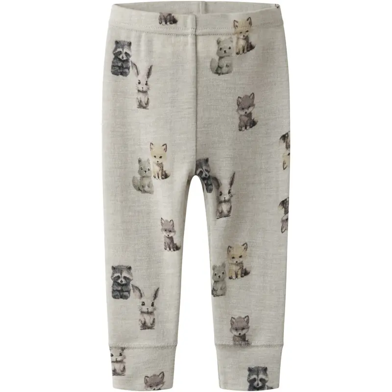 Name It Nacreous Cloud Forest Animals Nbmwang Uld Rib Long Johns Aop 1