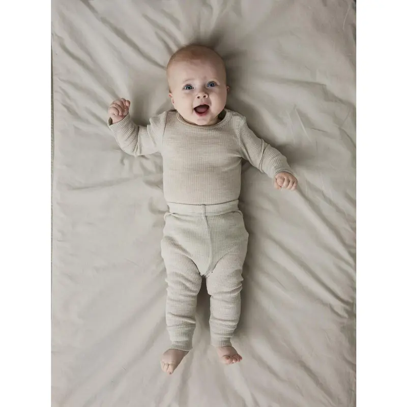 Name It Nacreous Cloud Nbnwax Uld Rib Leggings Noos 2