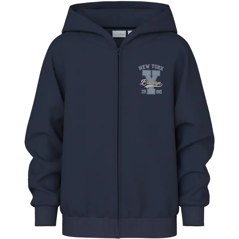 Name It Navy Blazer 1986 New York Nkmvoltinus Nreg Sweat Card Wh Bru 1