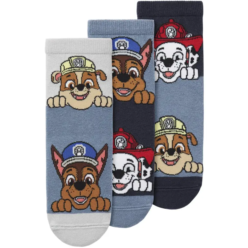 Name It Navy Blazer Atty Paw Patrol 3-Pak Strømper 1