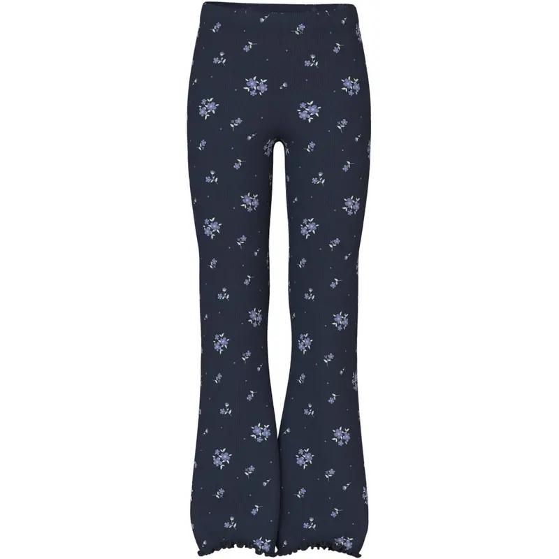 Name It Navy Blazer Blossom Aop Nkfvemia Bukser 1