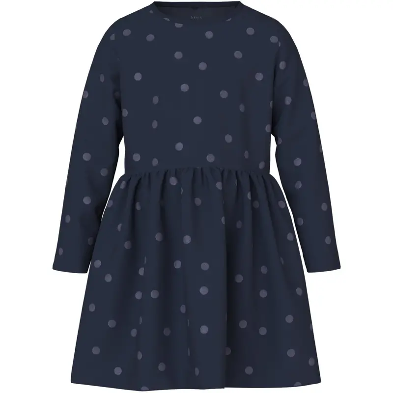 Name It Navy Blazer Blue Ice Nmfvivian Ls Kjole 1