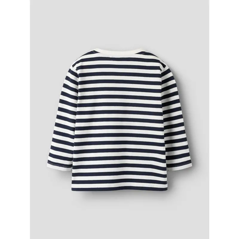 Name It Navy Blazer Bright White Nmmnelson Ls Nreg Top 2