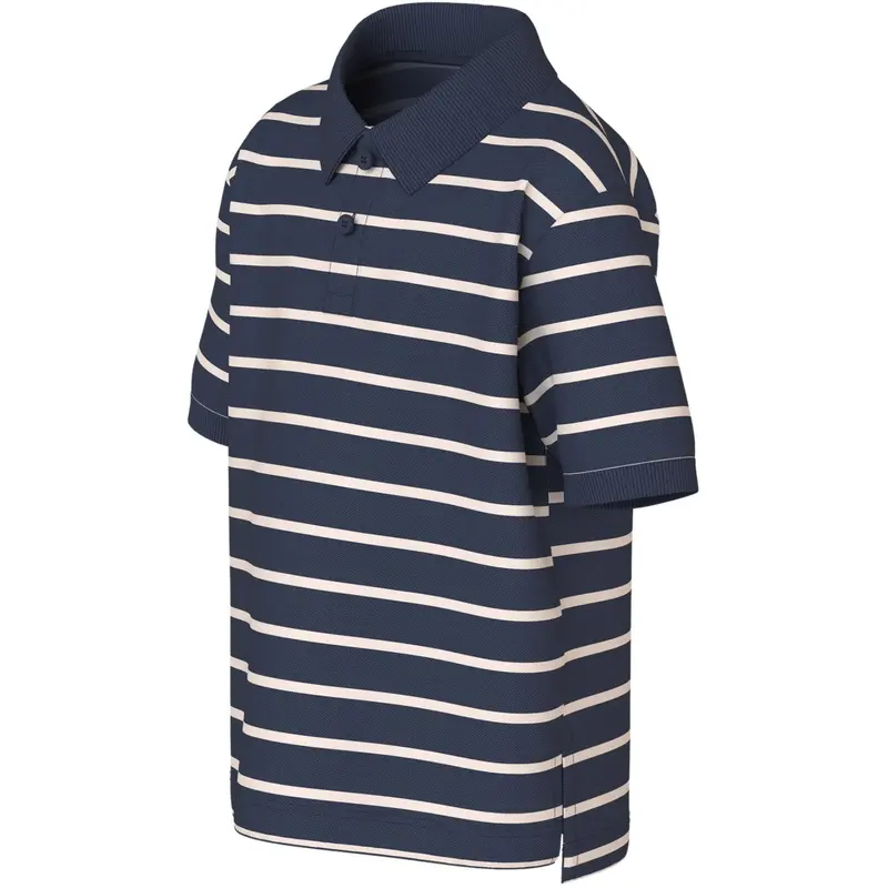 Name It Navy Blazer Chateau Gray Nmmvolo Ss Nreg Polo 3