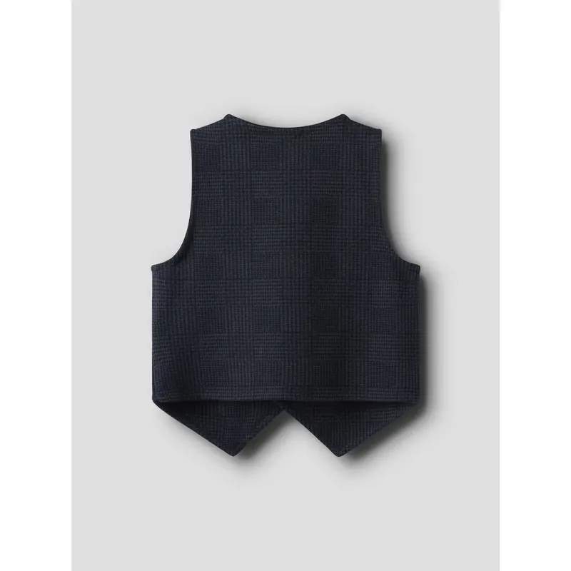 Name It Navy Blazer Check Nmmrobino Vest Unb 4