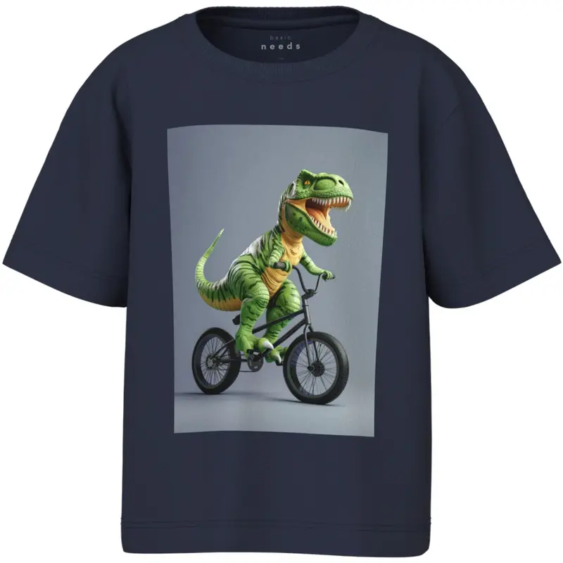Name It Navy Blazer Dino Bike Nmmvoto Ss Nreg Top 1