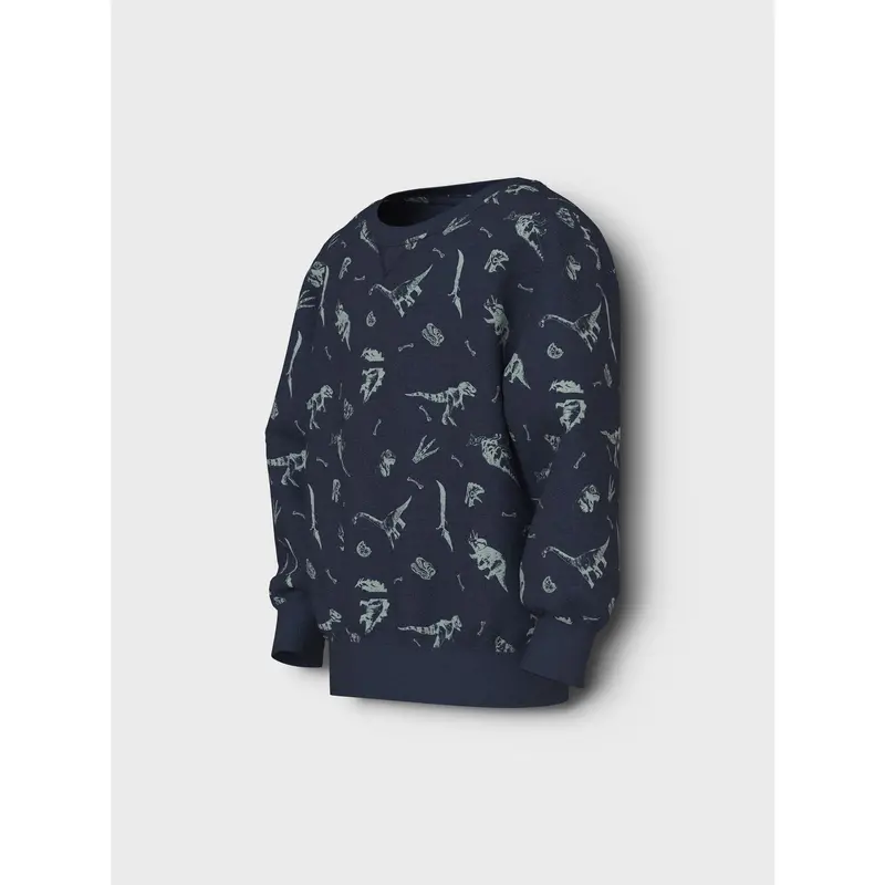 Name It Navy Blazer Dino World Nmmvimo Ls Nreg Aop Sweat Bru 2
