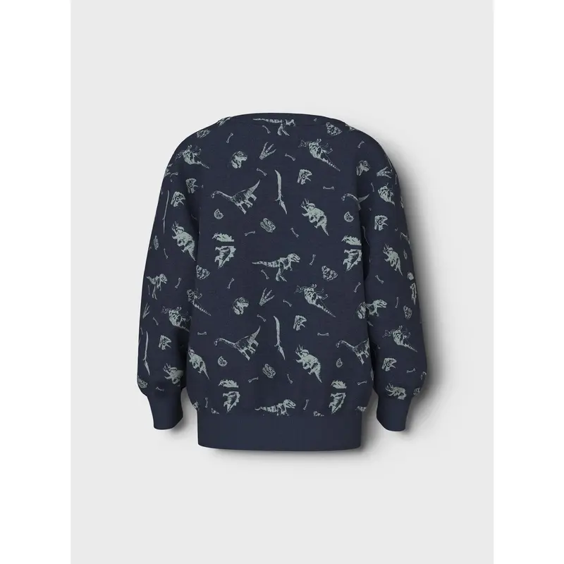 Name It Navy Blazer Dino World Nmmvimo Ls Nreg Aop Sweat Bru 3