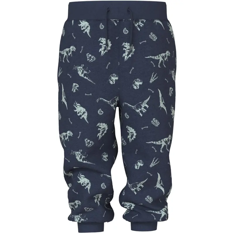 Name It Navy Blazer Dino World Nmmvimo Nreg Aop Swe Bukser Bru 1