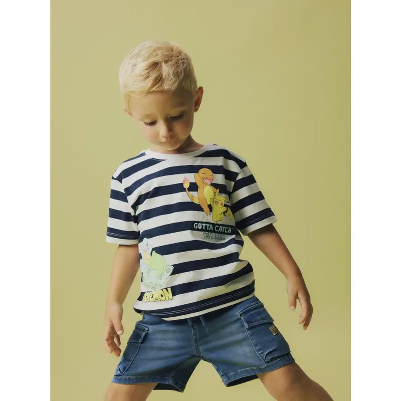 Name It Navy Blazer Malik Pokemon Regular T-Shirt 2