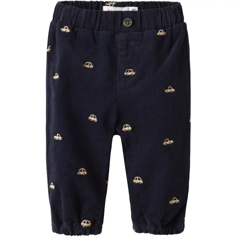 Name It Navy Blazer Nbmben Baggy R Cord Emb Bukser 2226-Yt R 1