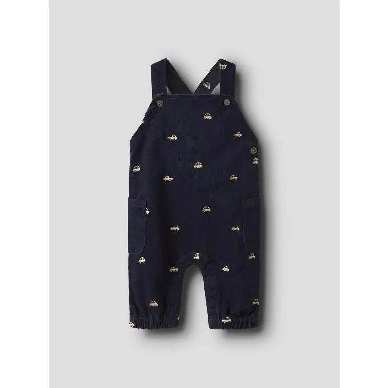 Name It Navy Blazer Nbmron Reg Cord Emb Overall 2226-Yt R 3