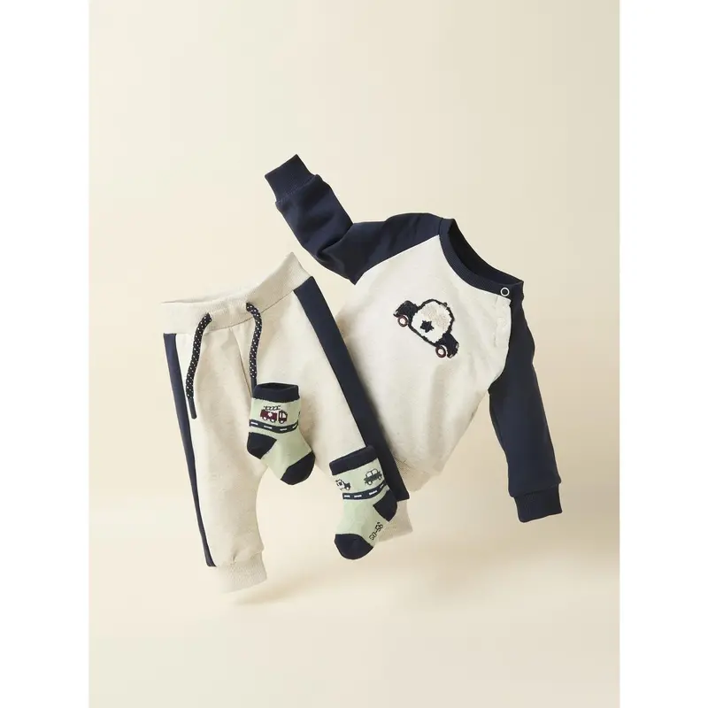 Name It Navy Blazer Nbmthorstein Ls Sweat Box Bru 2