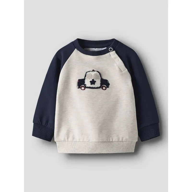 Name It Navy Blazer Nbmthorstein Ls Sweat Box Bru 4