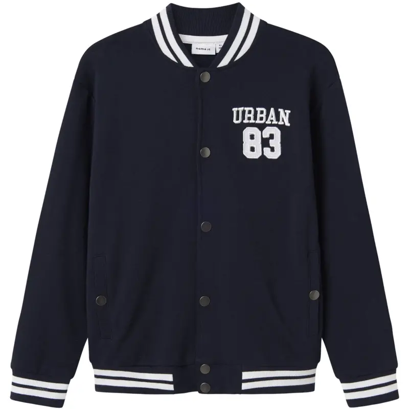 Name It Navy Blazer Nkmkiel Ls Nreg Sweat Card Unb 1