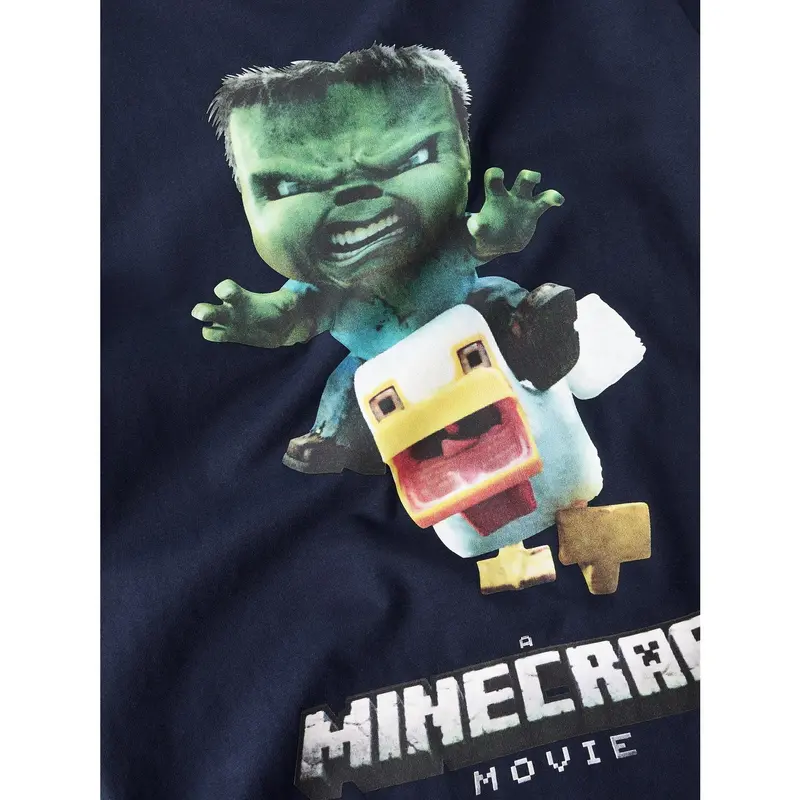 Name It Navy Blazer Nkmnif Minecraft Ss Nreg Top Lnoos Bfu 4