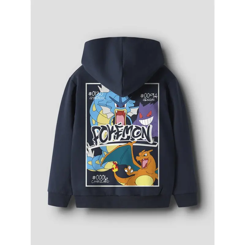 Name It Navy Blazer Nkmnim Pokemon Nreg Sweat Wh Bru Sky 3
