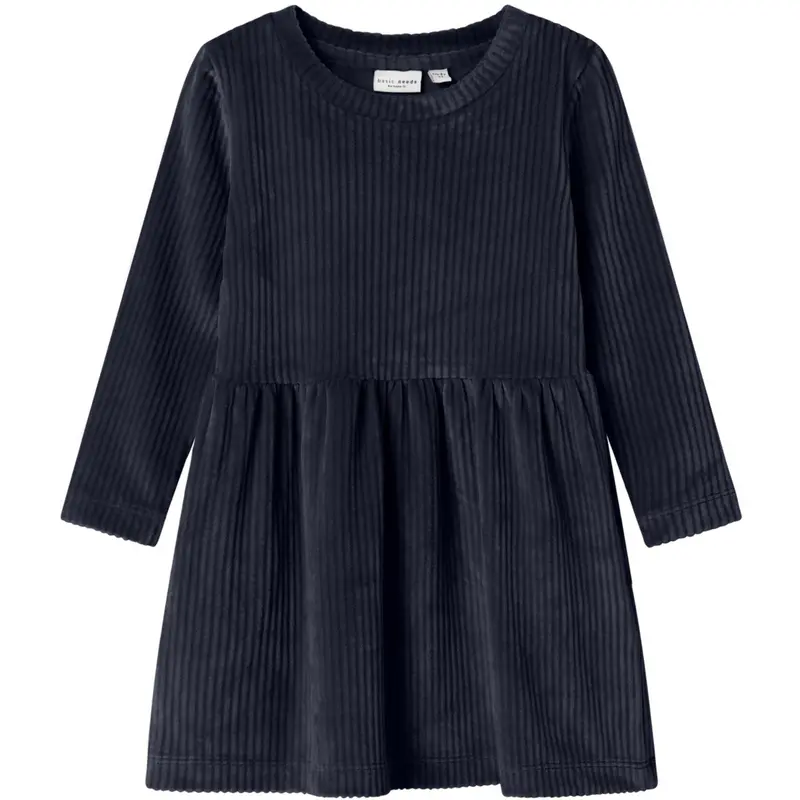 Name It Navy Blazer Nmfveloa Ls Velvet Dress 1