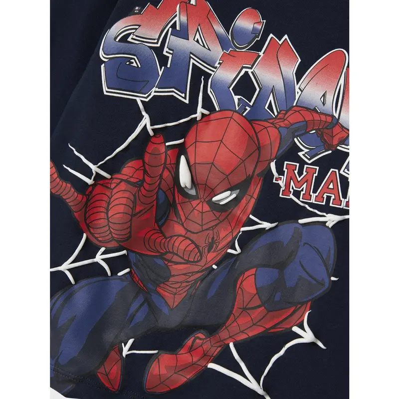 Name It Navy Blazer Nmmalvis Spider Ls Nreg Top Mar 2