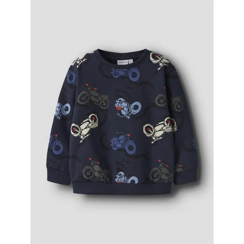 Name It Navy Blazer Nmmbrett Ls Nreg Sweat Unb Box 3