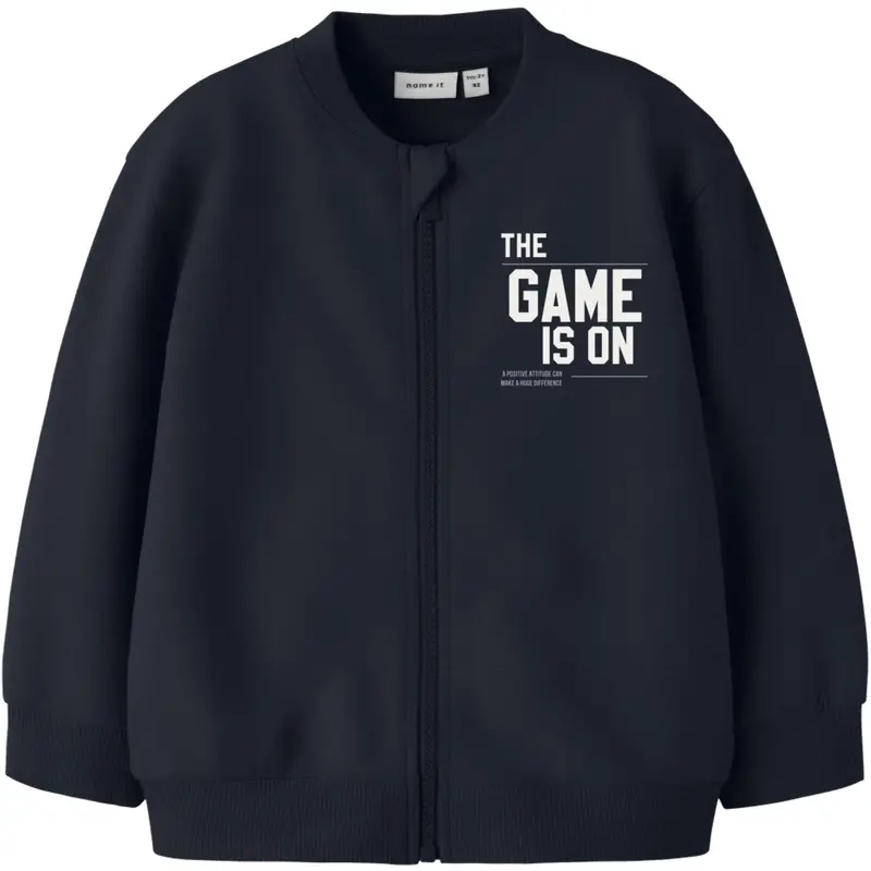 Name It Navy Blazer Nmmdalm Ls Nreg Sweat Card Unb 1