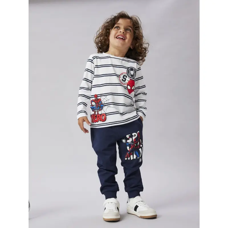 Name It Navy Blazer Nmmfloyd Spider Nreg Swe Bukser Bru Mar 2
