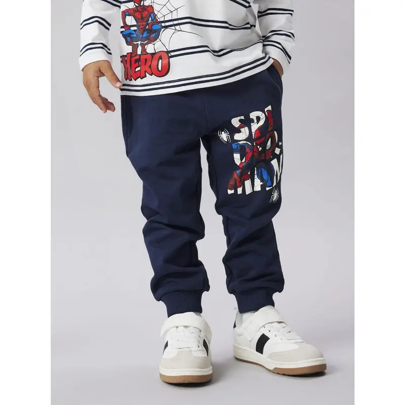 Name It Navy Blazer Nmmfloyd Spider Nreg Swe Bukser Bru Mar 3