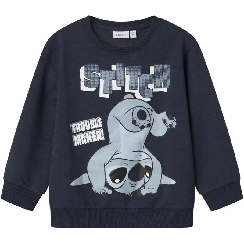 Name It Navy Blazer Nmmjasp Stitch Nreg Sweat Unb Wdi 1
