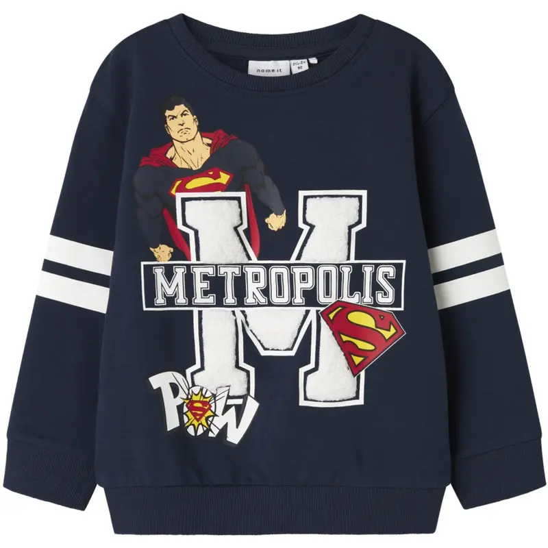 Name It Navy Blazer Nmmjasp Superman Nreg Sweat Unb Wab 1