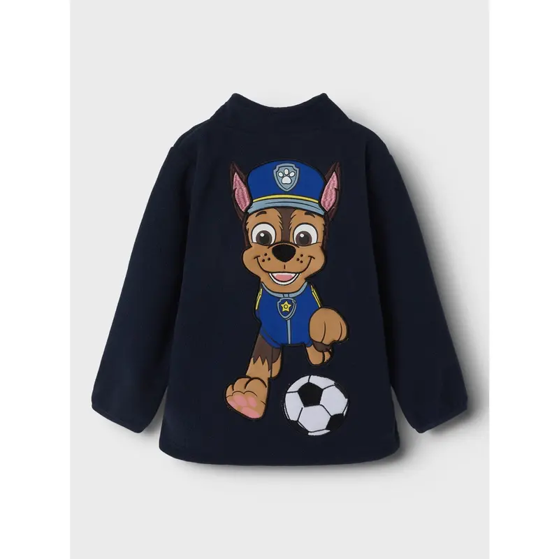Name It Navy Blazer Nmmjohan Paw Fleece W Zip Cplg 3